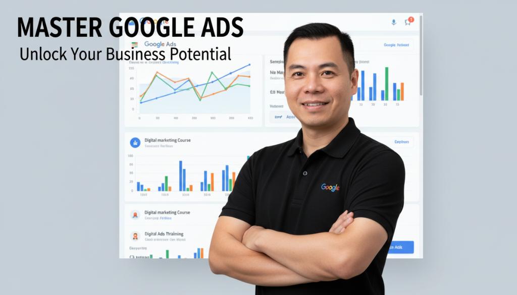 Học chạy quảng cáo Google Ads - Tự tin quảng cáo mọi dự án sau 3 buổi