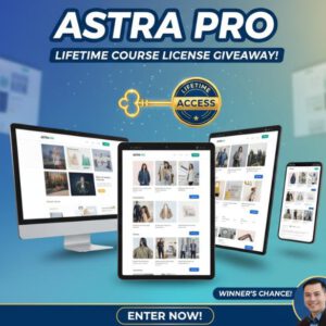 Học thiết kế website với Astra Pro tối ưu SEO - Tặng key bản quyền trọn đời